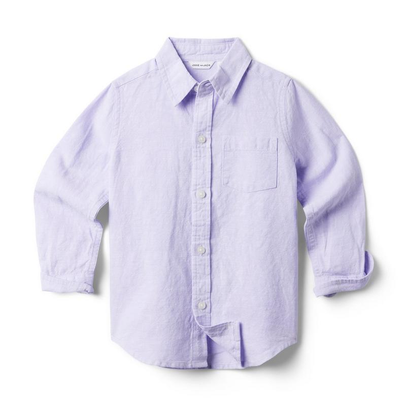 The Linen-Cotton Shirt - Janie And Jack